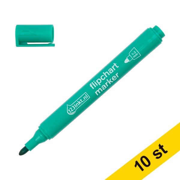 ⭐Blädderblockspenna 1.0mm - 3.0mm | 123ink | grön | 10st  390564 - 1