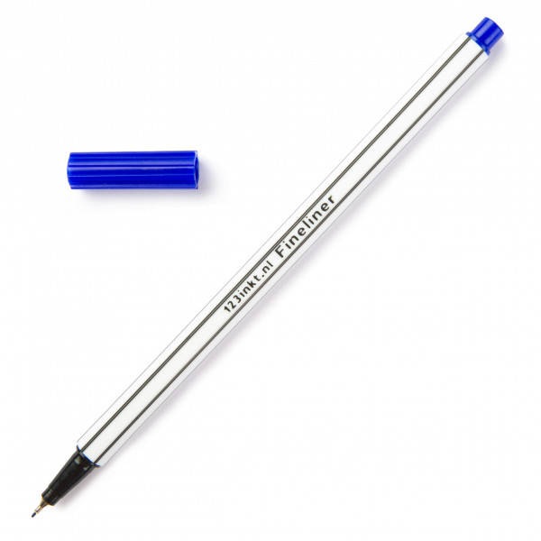 ⭐Fineliner 0.45mm | 123ink | blå 0643201C 4-55003C 88/41C 942070C 300297 - 1