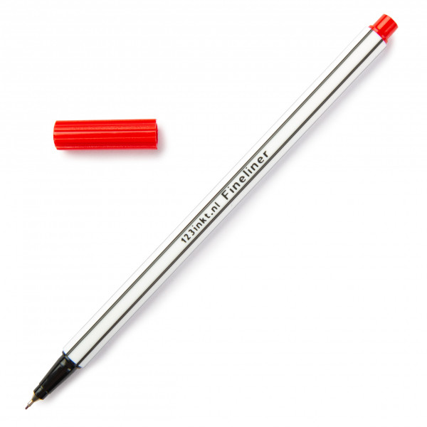 ⭐Fineliner 0.45mm | 123ink | röd 0643202C 4-55002C 88/40C 942084C 300299 - 1