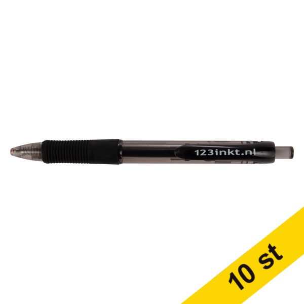 ⭐Gelpenna 0.5mm | 123ink | svart | 10st  301167 - 1