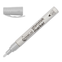 ⭐Glansig lackpenna 1.0mm - 3.0mm | 123ink | vit 4-750-9-049C 300831