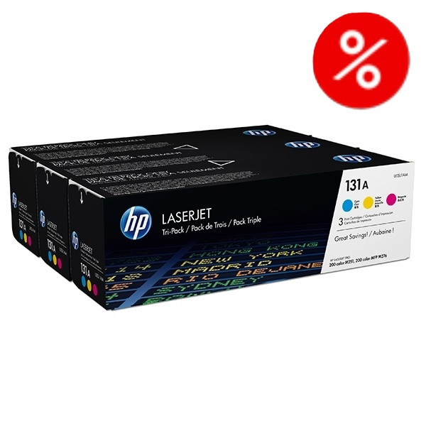 ⭐HP 131A (U0SL1AM) C/Y/M toner 3-pack (original)  238563 - 1