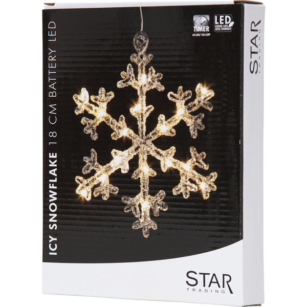 ⭐Juldekoration Snöflinga | LED [Star Trading] 582-10 361362 - 3