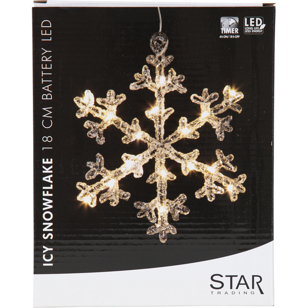 ⭐Juldekoration Snöflinga | LED [Star Trading] 582-10 361362 - 4