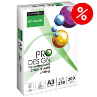 ⭐Kopieringspapper A3 | 200g ohålat | Pro-Design | 1x250 ark  500527