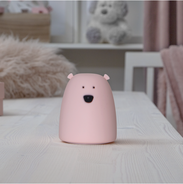 ⭐LED nattlampa | Little Bear | rosa [Star Trading] 357-63 361728 - 2