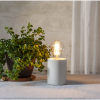 ⭐Lampfot Tub E27 | 10cm | vit  [Star Trading] 296-41 361984 - 2