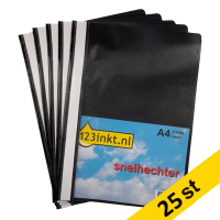 ⭐Offertmapp A4 | 123ink | svart | 25st K-22042C 300545