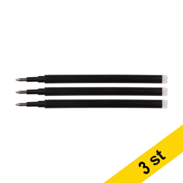 ⭐Refill kulspetspenna raderbar | 123ink | svart | 3x 3st  301242 - 1