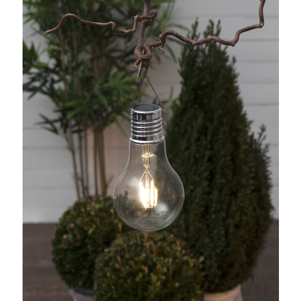 ⭐Solcellsdekoration Fille Edison lamp | 0.12W [Star Trading] 480-24 361296 - 5