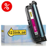 ⭐Varumärket 123ink ersätter HP 654A (CF333A) magenta toner  500536