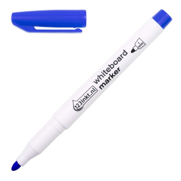 ⭐Whiteboardpenna 1.0mm | 123ink | blå 4-361003C 4-366003C 841841C 300886 - 1