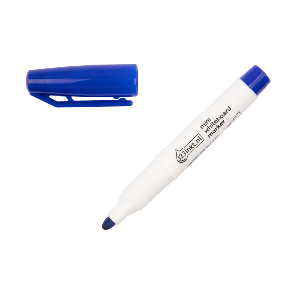 ⭐Whiteboardpenna mini 1.0mm | 123ink | blå 4-366003C 390570 - 1