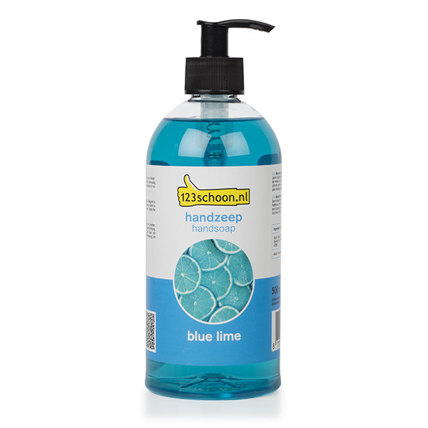 123ink Eco Blue Lime handtvål | 500ml  SDR06206 - 1