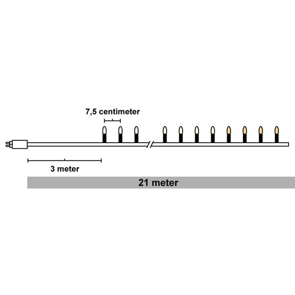 123ink Ljusslinga | kallvit & varmvit | 21m  LDR07019 - 4