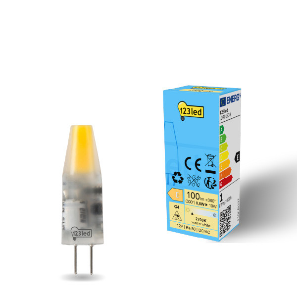 123inkt LED lampa G4 | COB | 2700k | 1W  LDR01934 - 1