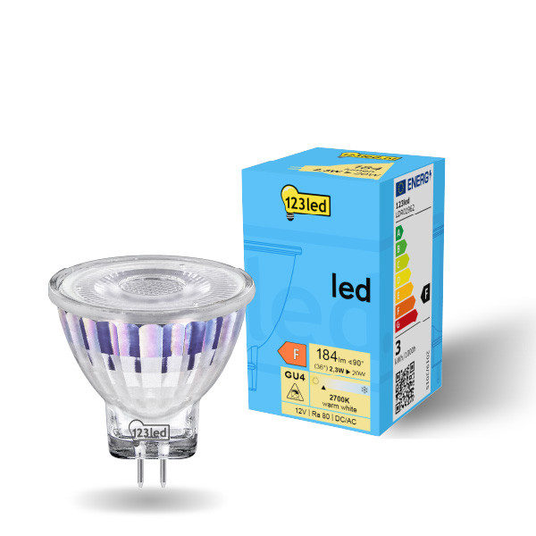 123inkt LED spotlight GU4 | MR11 | 2700K | 2.3W  LDR01962 - 1