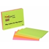 Post-it lappar 149mm x 200mm | 3M | blandade färger | 45 ark x4