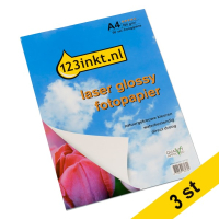 A4 160g 123ink fotopapper | Glossy | 50 ark x3 CG965AC 301001