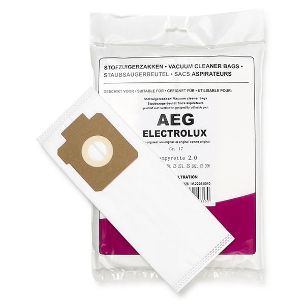 AEG-Electrolux | mikrofiberdammsugarpåsar | 10 påsar + 1 filter (varumärket 123ink)  SAE01023 - 1