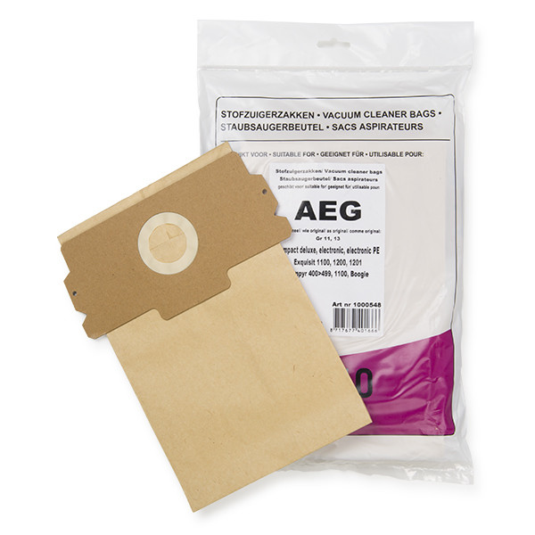 AEG | pappersdammsugarpåsar | 10 påsar (varumärket 123ink)  SAE01020 - 1