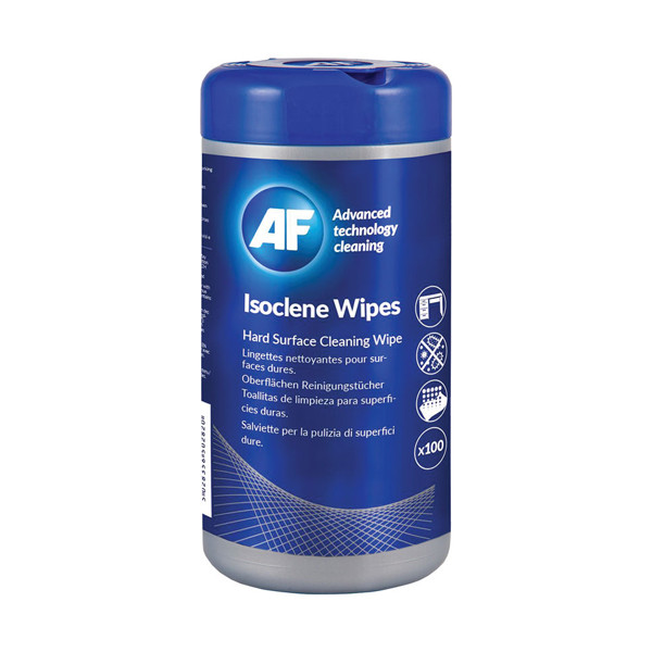 AF ISW100 Isoclene Wipes | 100st $$ ISW100 152040 - 1