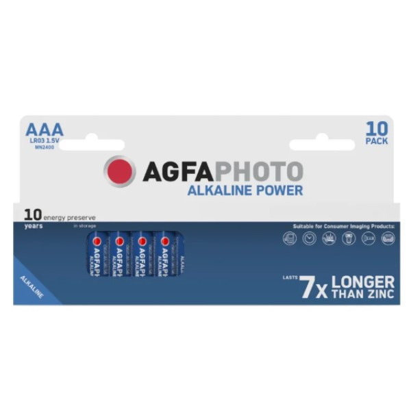 Agfaphoto Micro AAA batteri 10-pack 110-803968 290002 - 1