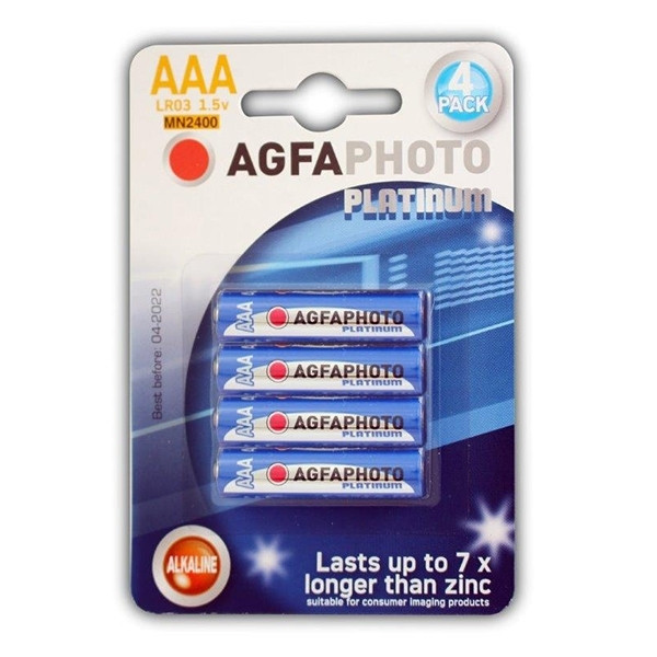 Agfaphoto Micro AAA batteri 4-pack 110-802572 290000 - 1