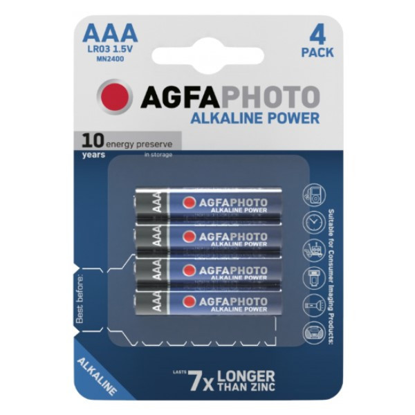 Agfaphoto Micro AAA batteri 4-pack 110-802572 290000 - 1