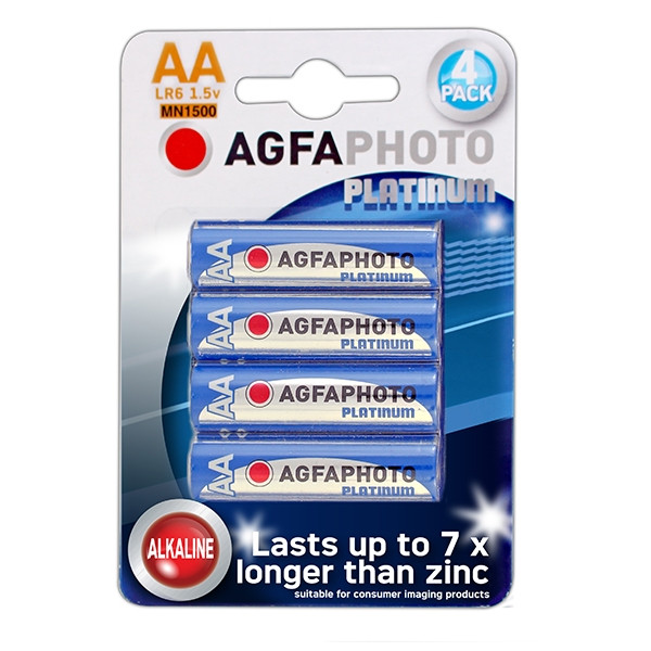 Agfaphoto Mignon AA batteri | 4-pack 110-802589 290004 - 1