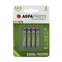Agfaphoto uppladdningsbara AAA batteri 4-pack 131-802756 290024