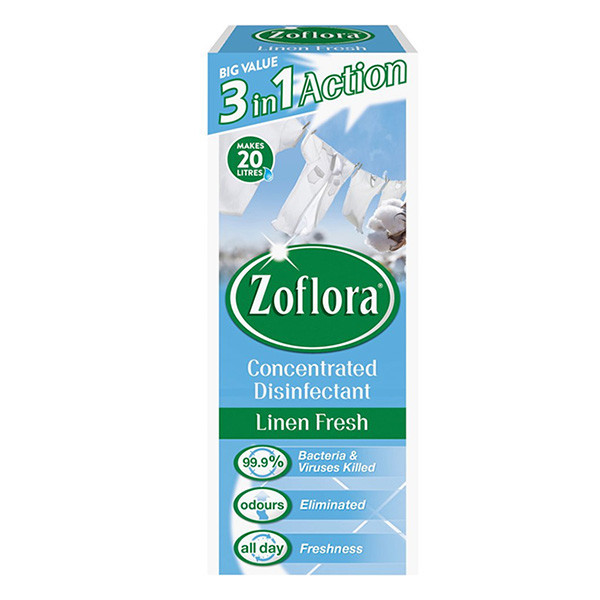 Allrengöringsmedel koncentrat | Zoflora | Linen Fresh | 500ml  SZO00057 - 1