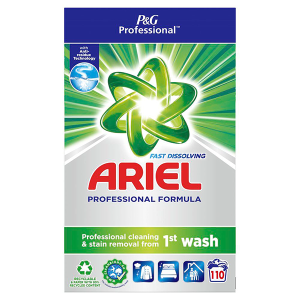 Ariel Tvättmedel | Ariel Professional White | 6,6kg  SAR05238 - 1