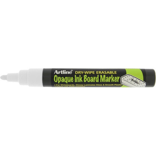 Artline Blackboardpenna 2.0mm | Artline Opaque Ink Board Marker | vit EPD-4WHITE 360051 - 1