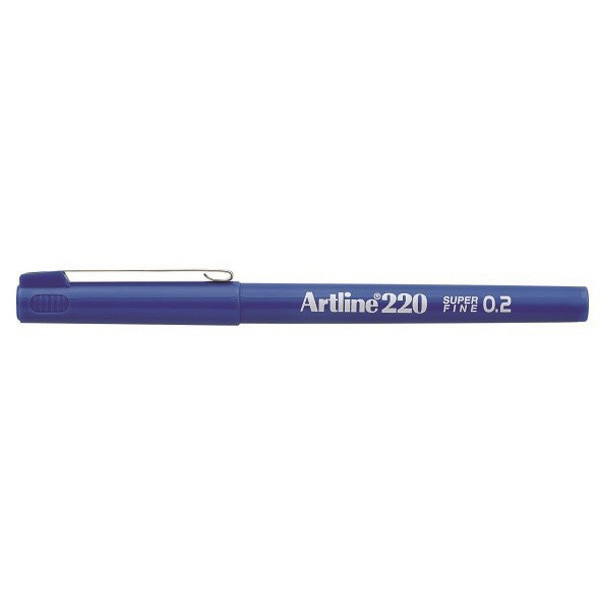 Artline Fineliner 0.2mm | Artline 220 Superfine 0.2 | blå EK-220BLUE 360090 - 1