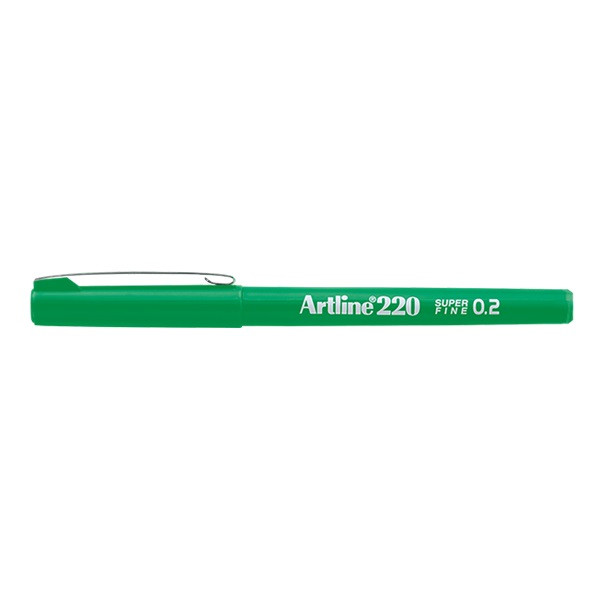 Artline Fineliner 0.2mm | Artline 220 Superfine 0.2 | grön EK-220GREEN 501226 - 1