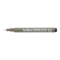 Artline Fineliner 0.4mm | Artline Drawing System 0.4 | svart EK-234BLACK 501240