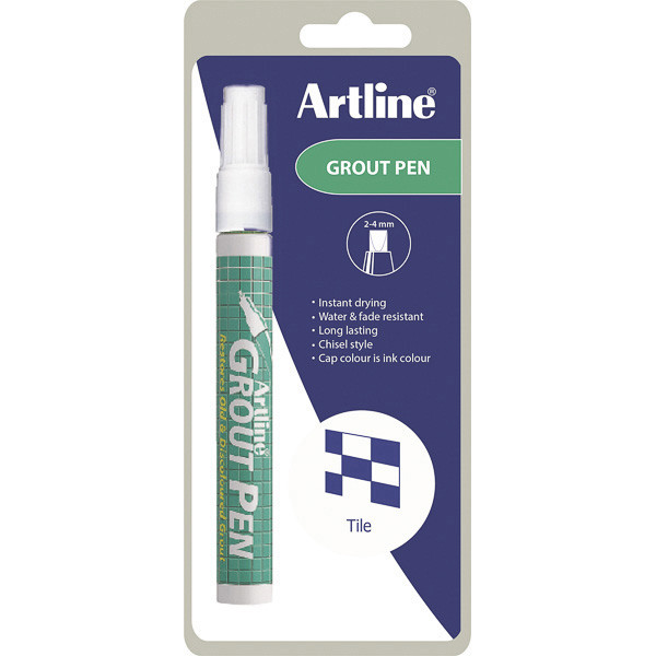 Artline Fogpenna 2.0-4.0mm | Artline 419 grout pen | vit EK-419/B1 360066 - 1