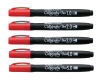 Artline Kalligrafipenna 1.0-5.0mm | Artline Supreme | röd 5st EPF-240/5W/3 360062 - 2