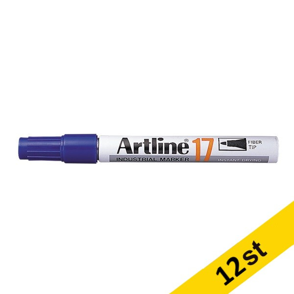 Artline Märkpenna industri 1.5mm | Artline 17 | blå | 12st EK-17BLUE 501100 - 1