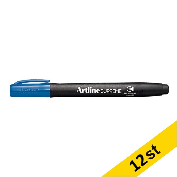 Artline Märkpenna permanent 1mm | Artline Supreme | kungsblå | 12st EPF-700ROY.BLUE 501074 - 1