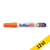 Artline Märkpenna permanent 2.0-5.0mm | Artline 90 | orange | 12st EK-90ORANGE 501008