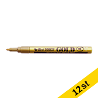 Artline Metallic Marker permanent 1.2mm | Artline 990XF | guld | 12st EK-990XFGOLD 500924