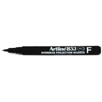 Artline Overheadpenna permanent 0.5mm | Artline 853 | svart EK-853BLACK 360059