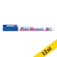 Artline Paint Marker permanent 1.2mm | Artline 440XF | blå | 12st EK-440XFBLUE 500908