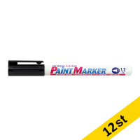 Artline Paint Marker permanent 1.2mm | Artline 440XF | svart | 12st EK-440XFBLACK 500916