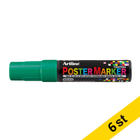 Artline Poster Marker 12mm | Artline | grön | 6st EPP-12GREEN 500950