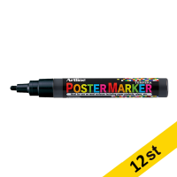 Artline Poster Marker 2mm | Artline | svart | 12st EPP-4BLACK 500968