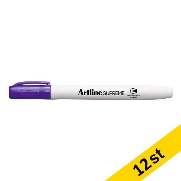 Artline Whiteboardpenna 1.5mm | Artline Supreme | lila | 12st EPF-507PURPLE 501385 - 1