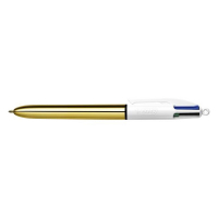 BIC Kulspetspenna | BIC 4 Colours Shine | guld 964774 224647